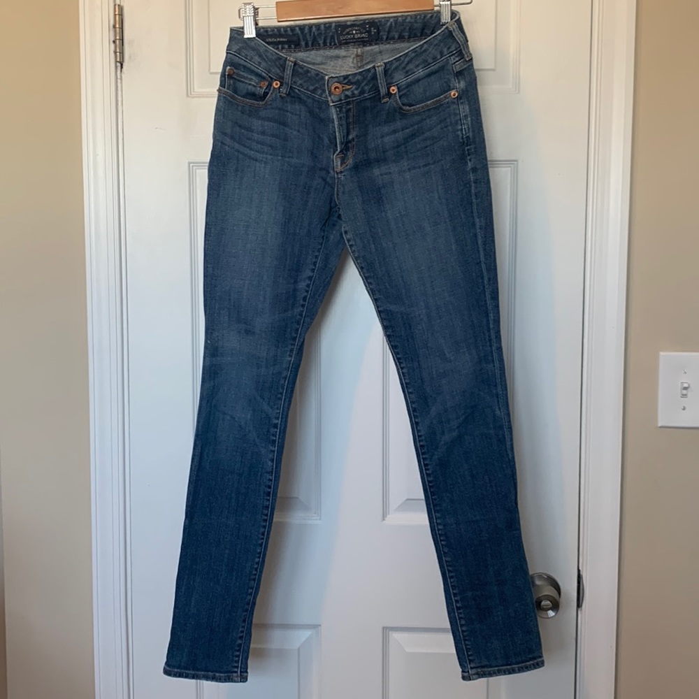 Lucky Brand Lolita Skinny Jeans, Medium wash, size 26/2